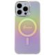 3. Guess IML Iridescent MagSafe Hülle für iPhone 15 Pro – Rosa