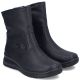 4. Rieker L7760-00 wasserdichte schwarze Damen-Ankle-Boots
