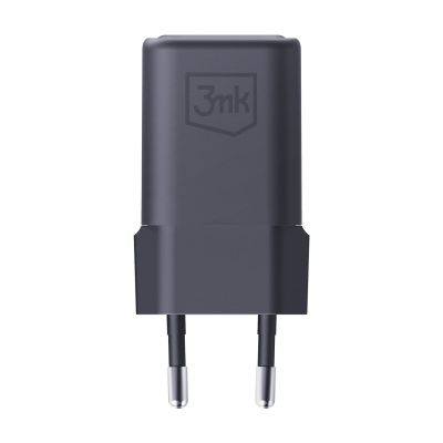 21. 3mk Hyper Charger PD 33W GaN QC4+ PPS AFC FCP SCP 1A1C Wandladegerät – Schwarz