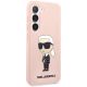 4. Karl Lagerfeld KLHCS23MSNIKBCP S23+ S916 Hardcase pink/pink Silikon Ikonik