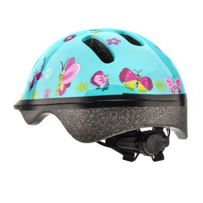 61. METEOR KS06 Schmetterlinge Kinder Fahrradhelm