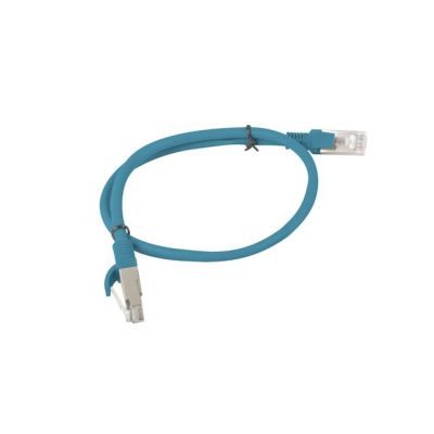 2. UTP-LAN-Kabel Lanberg PCU5-10CC-0050-B (RJ45, U/UTP – RJ45, U/UTP; 0,50 m; UTP; Kat. 5e; blau)