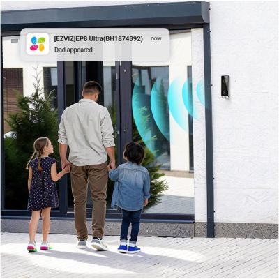 7. Ezviz EP8 Ultra 6MP+2MP Wi-Fi-Video-Türklingel