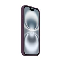 Apple iPhone 16 Silikonhülle mit MagSafe – Pflaume