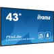 4. Iiyama 43 LH4360UHS-B2AG HDMI USB Monitor - 107,9 cm - 42,5"