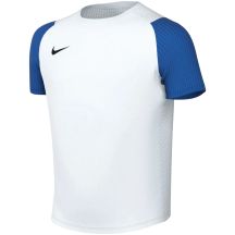 Nike Dri-Fit Academy II Kinder-T-Shirt Weiß und Blau HV8168 103