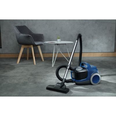 6. Gorenje VCEA01GACBUCY beutelloser Staubsauger, 800 W, Staubbehälter 2,2 l, blau