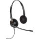 5. Poly EncorePro HW520 binaurales kabelgebundenes Headset, Schnellverschluss, Schwarz