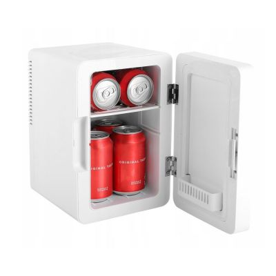 11. Minikühlschrank mit LED-Schminkspiegel ELLE 6L weiß