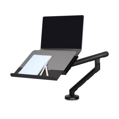 7. BakkerElkhuizen BE Universal-Notebookarm Schwarz, Dunkelgrau 43,2 cm (17")