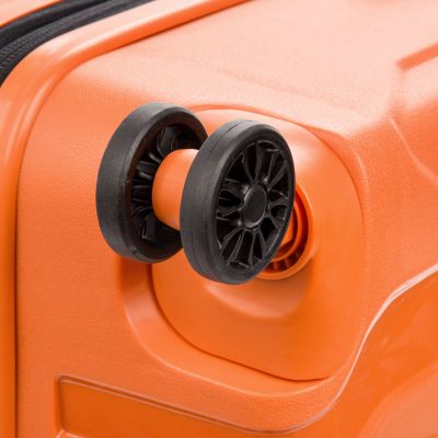 5. SwissBags Tourist Großer Koffer 77cm Orange