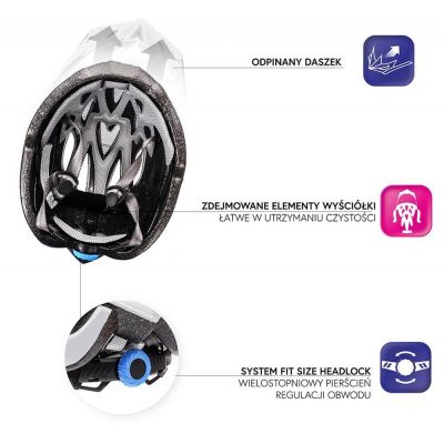 27. Meteor Shimmer M 24760 Fahrradhelm