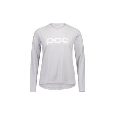 POC W's Reform Enduro Jersey Hellgrau