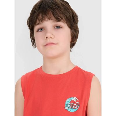 5. T-Shirt 4F Jr 4FJWSS25TSLEM162-63S