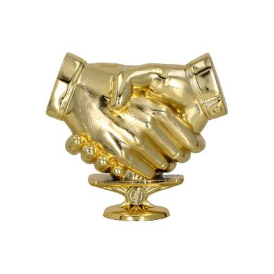 2. Goldene Plastikfigur - Hände