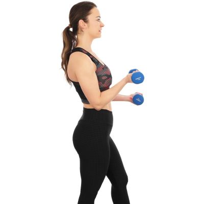 5. EB FIT Neopren-Hantel 2 kg blau 1029252