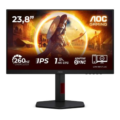 AOC G4 24G4ZR/02 Computermonitor 60,5 cm (23,8") 1920 x 1080 px Schwarz, Rot
