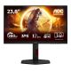 AOC G4 24G4ZR/02 Computermonitor 60,5 cm (23,8") 1920 x 1080 px Schwarz, Rot