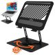 MEDIA-TECH VERSTELLBARER, DREHBARER, ERGONOMISCHER LAPTOPSTÄNDER ROTO MT2662