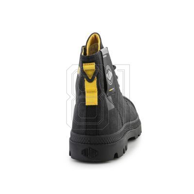 4. Palladium Pampa SurPlus 74389-008-M Schwarze Schuhe