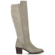 Damen-Lederstiefel mit hohem Absatz, gefüttert, beige, Rieker Y2050-60