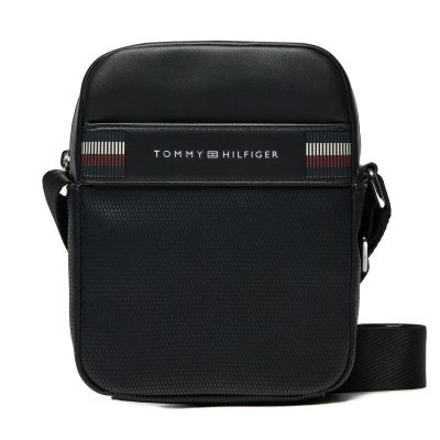 TOMMY HILFIGER TH CORP TEXTURE MINI REPORTERTASCHE