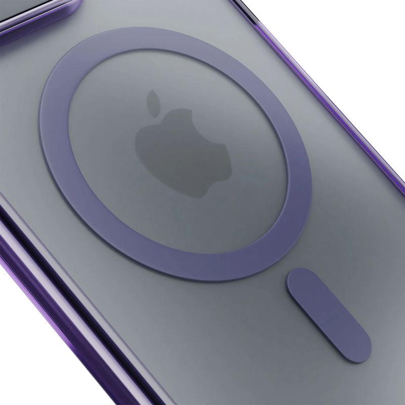 11. 3mk Frosty MagCase Lila für Apple iPhone 16 - Lila