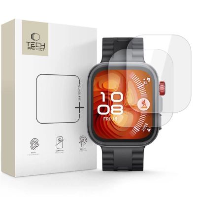 Tech-Protect Glass Fit+ 2er-Pack Panzerglas für Huawei Watch Fit 4 Pro - transparent