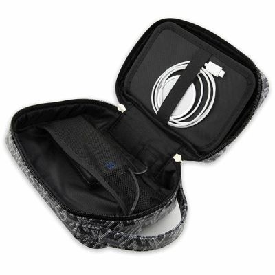 5. Guess Bag GUHBHGCFSEK Organizer schwarz/schwarz GCube Stripe