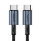 Choetech XCC-1014 USB-C / USB-C PD 60W Kabel – grau