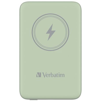 3. Verbatim Charge 'n' Go Lithium-Polymer-Akku (LiPo) 10000 mAh, kabellos aufladbar, Grün