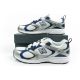 10. New Balance 408 Herren-Sportschuhe, Sneaker, modisch und bequem, weiß/silber