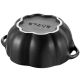 4. Mini Cocotte runder Kürbis STAUB 40508-549-0 - schwarz 700 ml