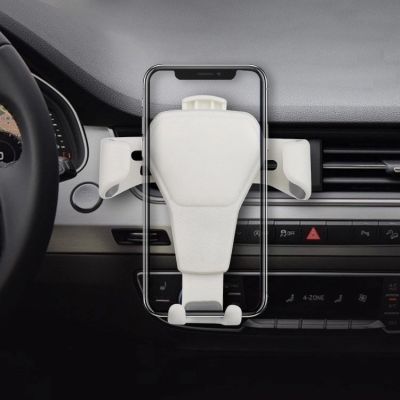 9. Autohalter H01 Schwarzer Schwerkraft-Autohalter für das Lüftungsgitter