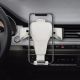 9. Autohalter H01 Schwarzer Schwerkraft-Autohalter für das Lüftungsgitter