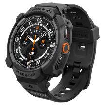 Spigen Rugged Armor Pro Schutzhülle und Armband für Samsung Galaxy Watch Ultra 2 2026 47 mm – Mattschwarz