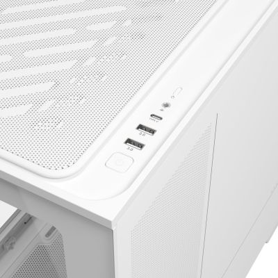 12. Gehäuse ASUS PRIME AP202 TG ARGB WHITE
