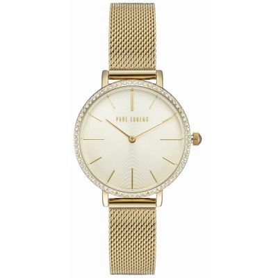 Paul Lorens Damenuhr PL12894B-4D1 + Box
