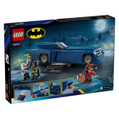 2. LEGO Super Heroes 76274 Batman mit Batmobil gegen Harley Quinn und Mr. Freeze