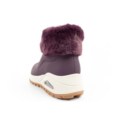 14. Skechers Uno Rugged Damen Isolierte Winterstiefel Lila