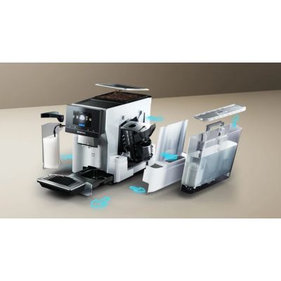 11. Siemens TQ715R03 EQ700 Espressomaschine (silber; 19 bar)