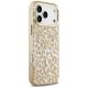 4. Guess Leopard Glitter MagSafe Hülle für iPhone 17 Pro Max - Braun