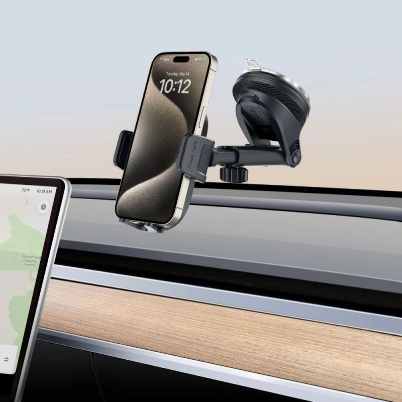 7. Tech-Protect V7 Autotelefonhalter für Cockpit / Lüftungsschlitze – Schwarz