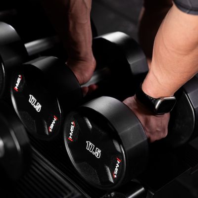 3. HPC 17,5 kg Polyurethan-Hantel CPU HMS