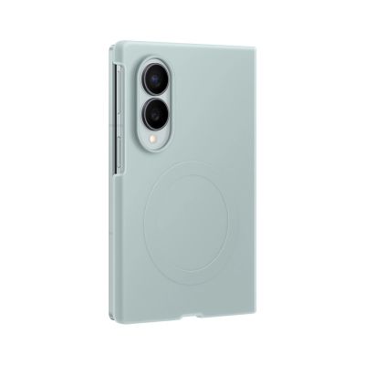 2. EF-EF971CGE Samsung Silikon-Magnethülle für Galaxy Z Fold 8 Grün