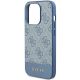 6. Guess 4G Stripe Collection Hülle für iPhone 15 Pro – blau