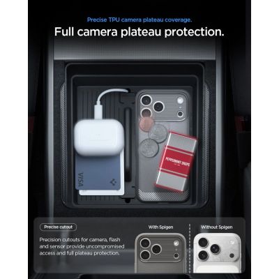 7. Spigen Rugged Armor MagSafe Hülle für iPhone 18 Pro / 17 Pro – Grau