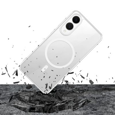 3. 3mk MagCase für Samsung Galaxy S25 Edge - Transparent