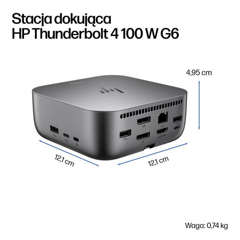 3. HP Thunderbolt 4 100W G6 Dock