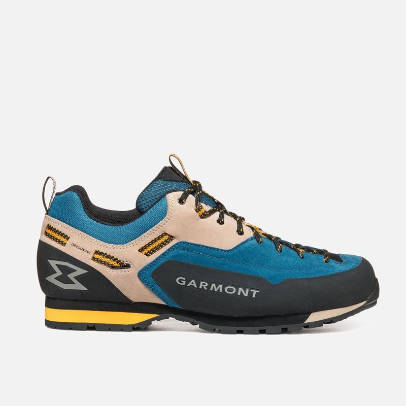 Garmont Dragontail LT Evo Zustiegsschuhe - Corsair Blau/Garmont Orange Größe: 41_5